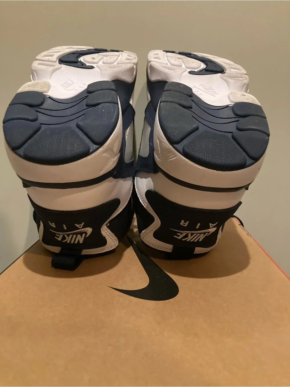 Nike Air Diamond Turf White / Midnight Navy Men’s Shoes